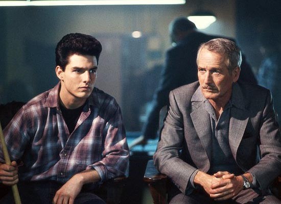 Tom Cruise vai Vincent Lauria trong "The Color of Money" (1986).